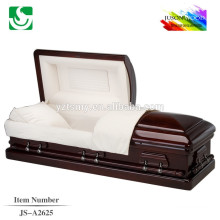 cheap nice painting wooden casket dimensions for sale